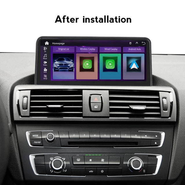 BMW 3 SERIES F30 APPLE CARPLAY SCREEN UPGRADE (NBT) 10 INCH