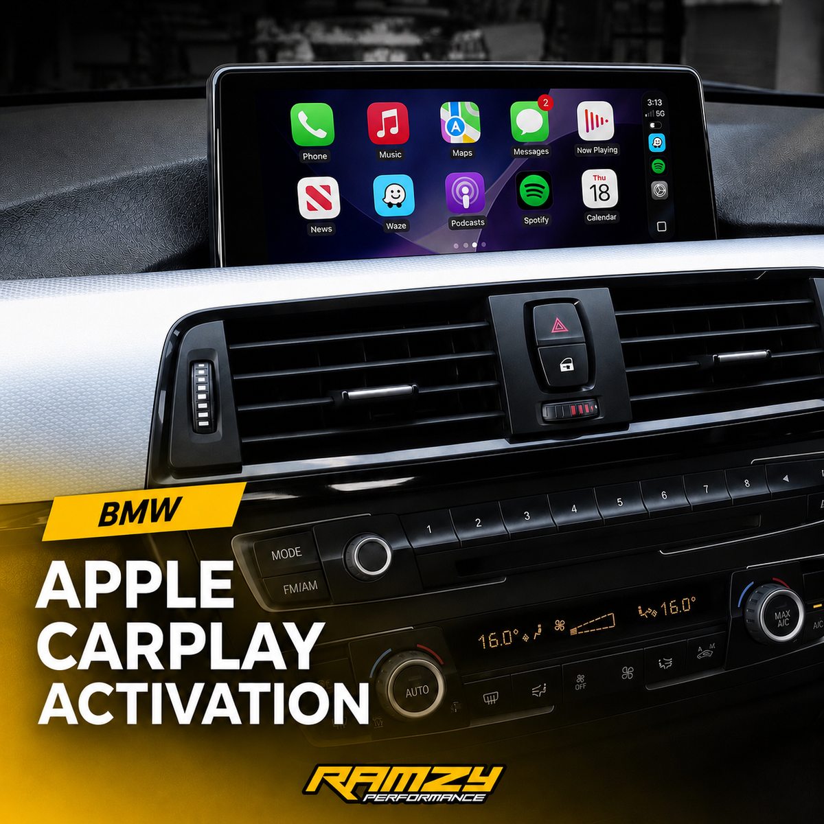 BMW NBT Evo Apple CarPlay Activation