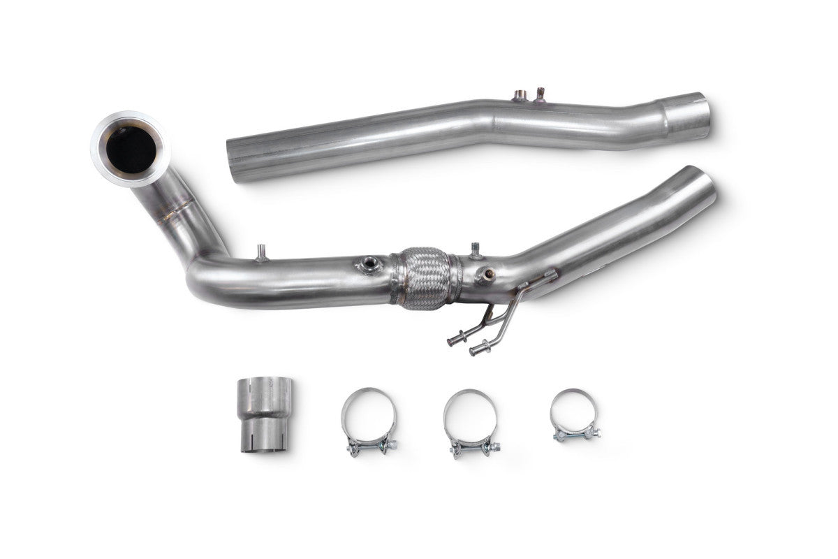 Scorpion De-cat turbo downpipe Golf R MK8 GPF Model 2020 - SAUC093