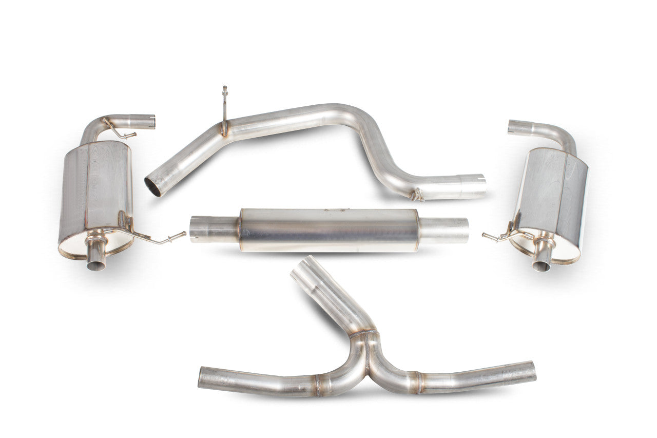 Scorpion Resonated cat-back system - Octavia vRS 2.0 TFSi - 2013 - 2018 - SSK003
