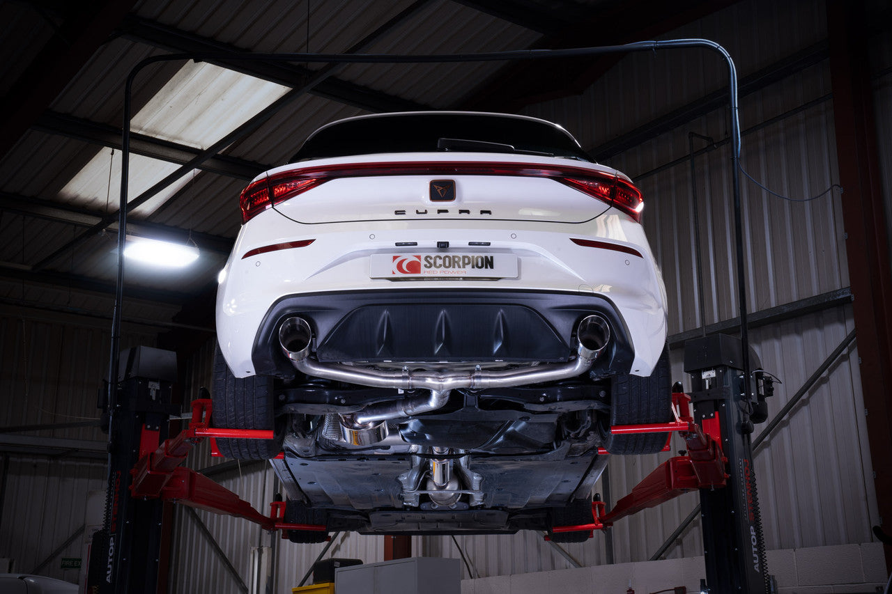 Scorpion Resonated GPF Back System Leon 2.0TSI 245 2021 - SST018D