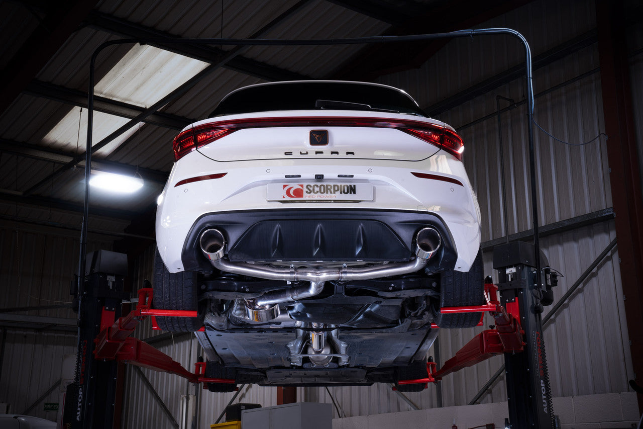 Scorpion Resonated GPF Back System Leon 2.0TSI 245 2021 - SST018