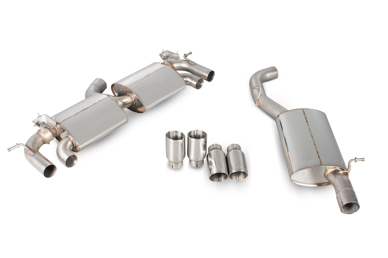 Scorpion Resonated cat-back system with electronic valves - Golf MK7 R - 2014 - SVW046D