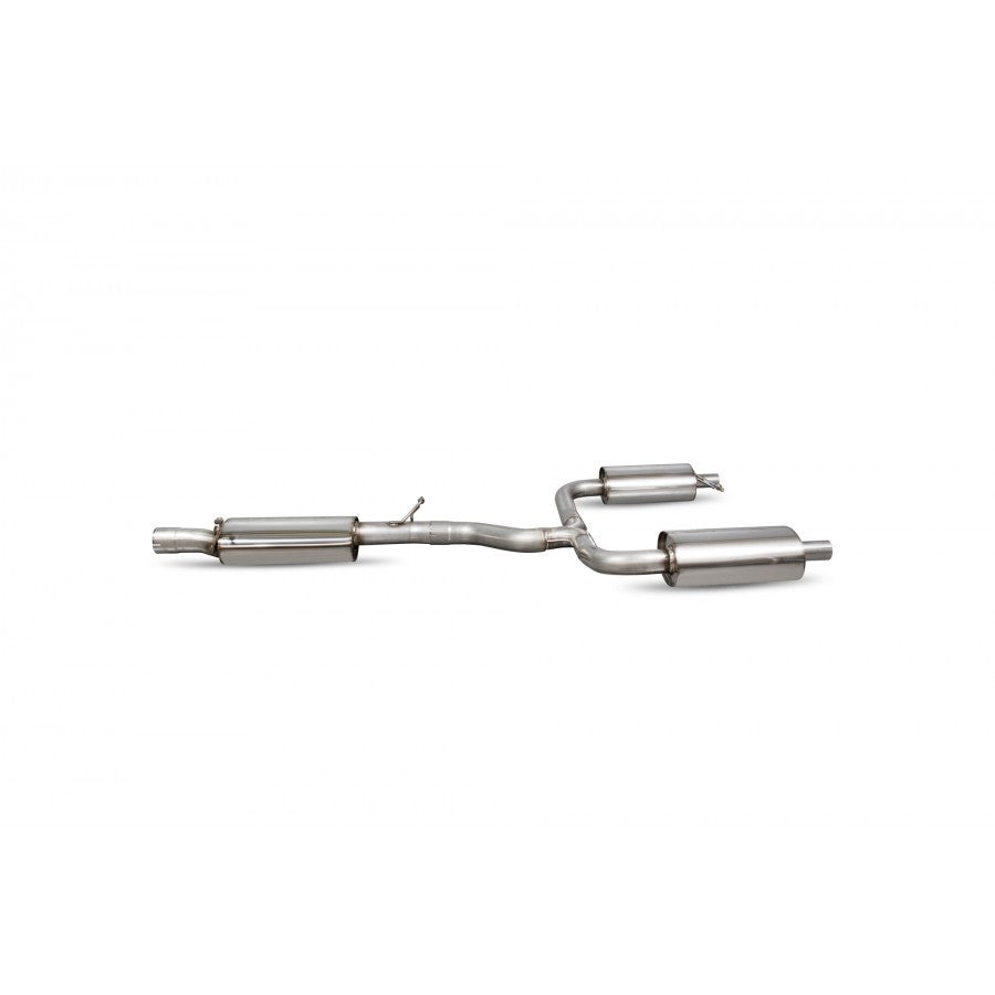 Scorpion Resonated cat-back system - Golf MK7 R Estate 2015 - 2017 - SVW053