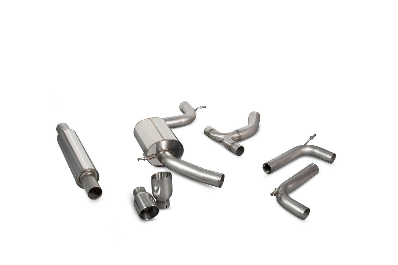 Scorpion Resonated cat-back system - Golf MK7.5 GTi Non GPF Model Only 2017 - 2019 - SVW056