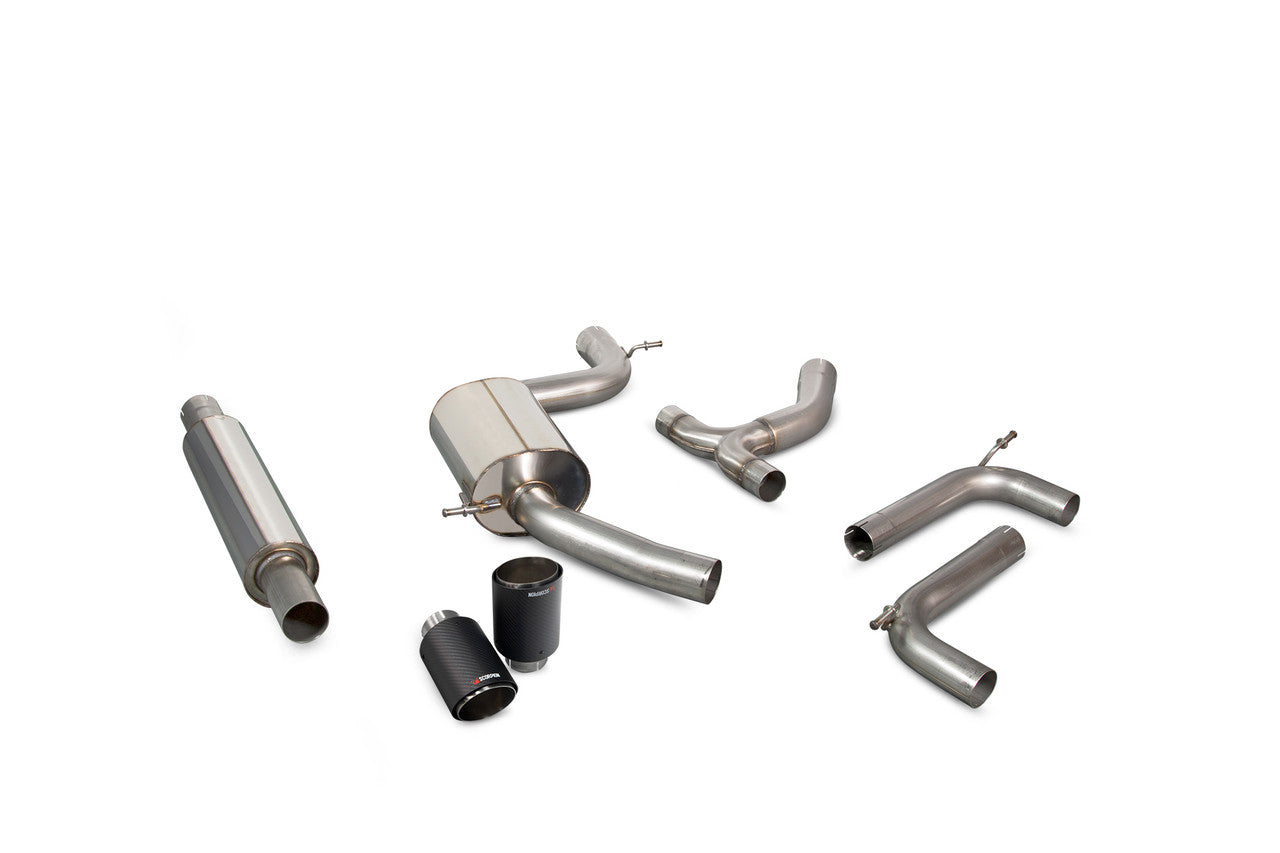 Scorpion Resonated GPF-back system - Golf Mk7.5 GTi GPF Model Inc TCR / Performance Pack - 2019 - 2020 - SVW060CF