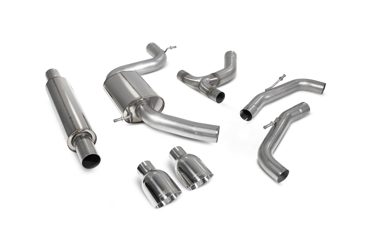 Scorpion Resonated GPF-back system - Golf GTI MK8 - 2020 - 2021 - SVW064D