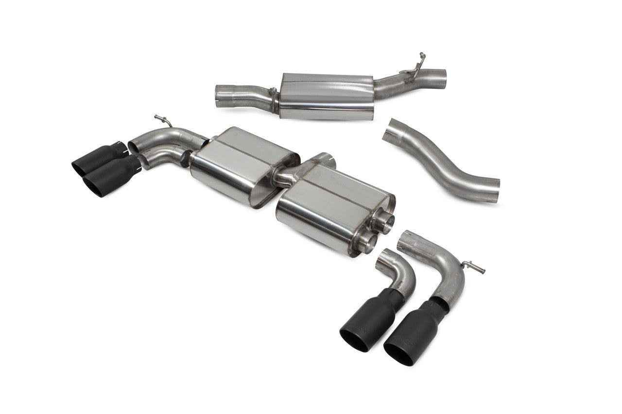 Scorpion Resonated cat/gpf back system - Golf R MK8 GPF Model - 2021 - SVW066C
