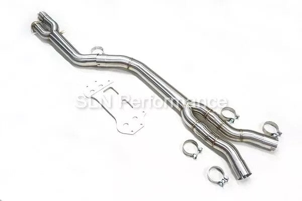 SLN S58 Single Mid Pipe with Under-Brace - G87 M2