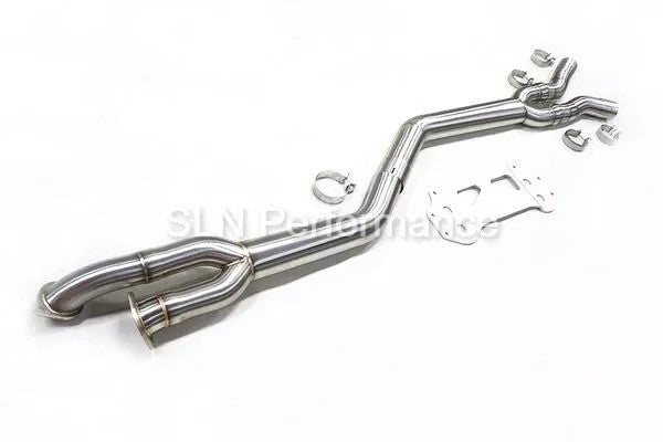 SLN S58 Single Mid Pipe with Under-Brace - G87 M2