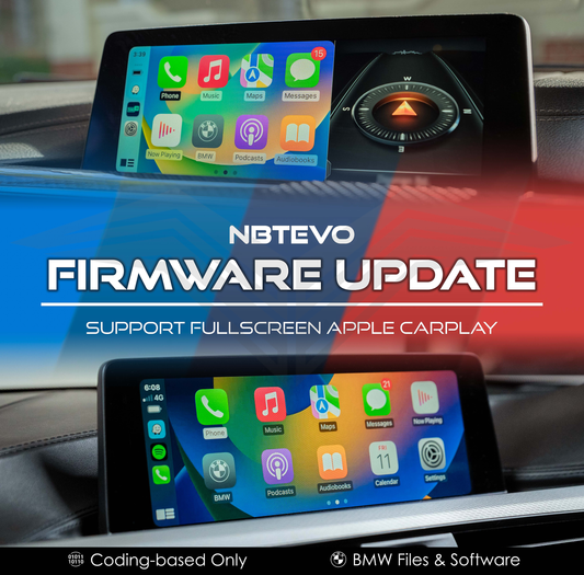 Bmw idrive software update for full screen apple carplay