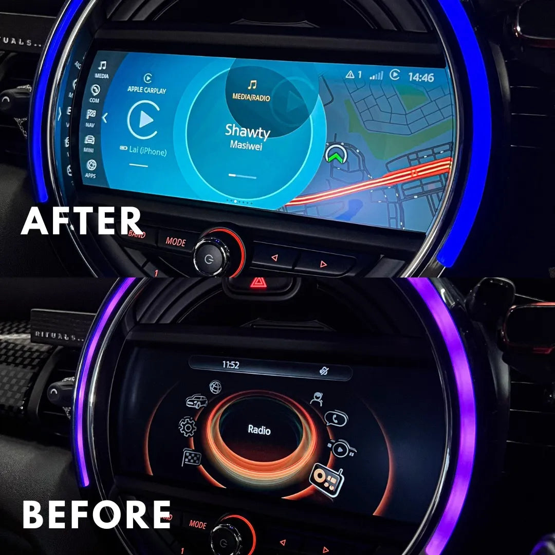 MINI NBTEvo iD4 to iD6 Update + Fullscreen Apple Carplay