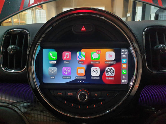 MINI Halfscreen Carplay to Fullscreen Apple CarPlay Coding