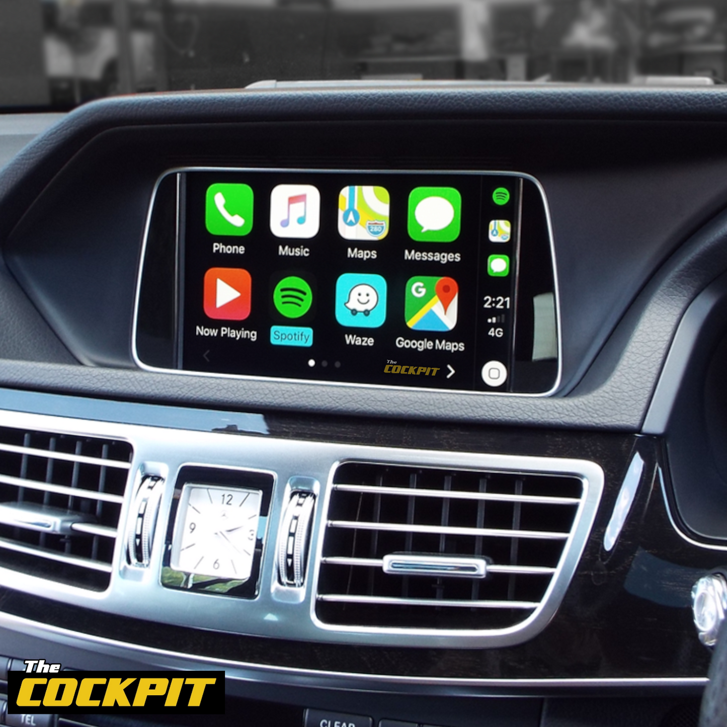 MERCEDES E CLASS W212 A207 C207 APPLE CARPLAY AND ANDROID AUTO INTERFACE