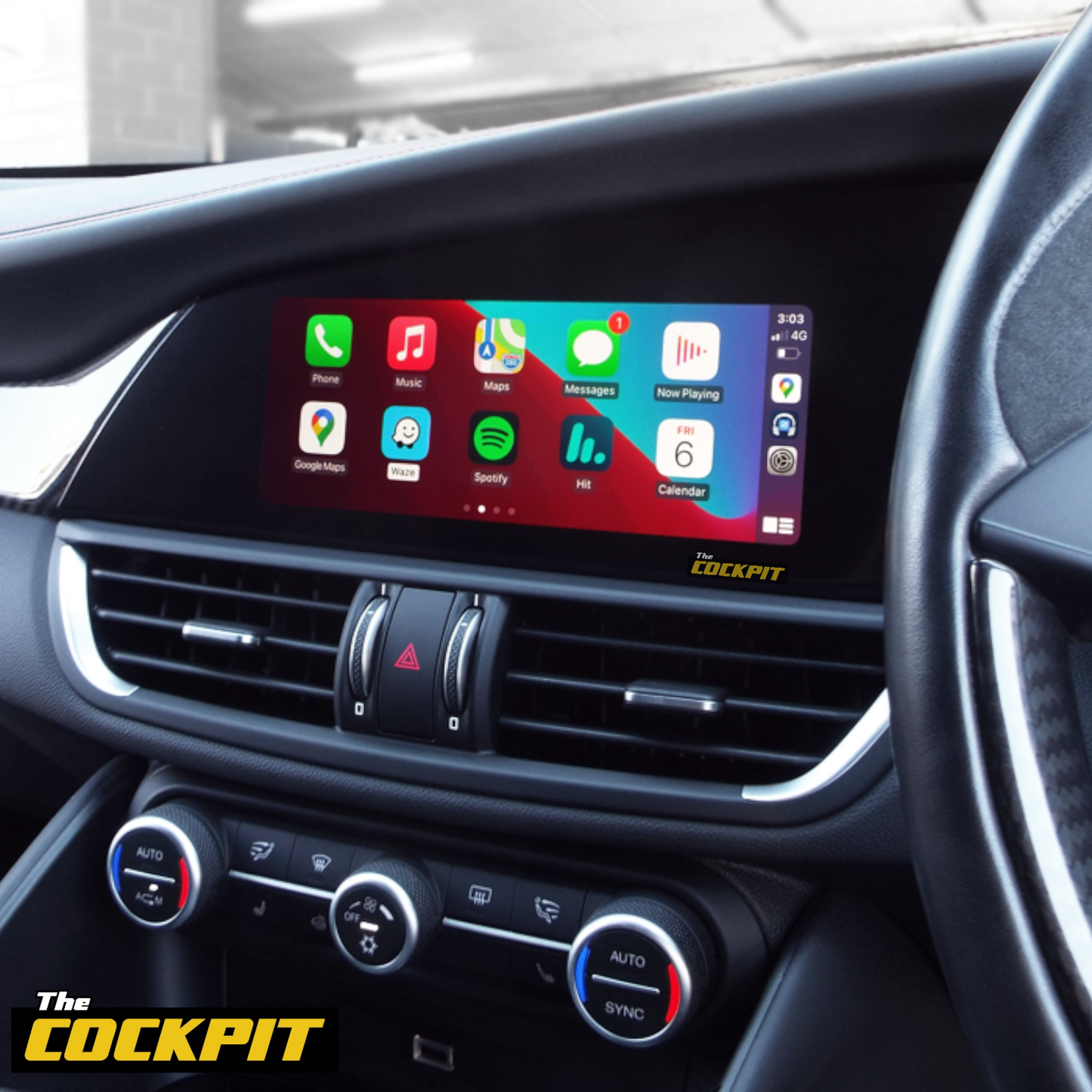 ALFA ROMEO GIULIA APPLE CARPLAY & ANDROID AUTO RETROFIT NOTTINGHAM