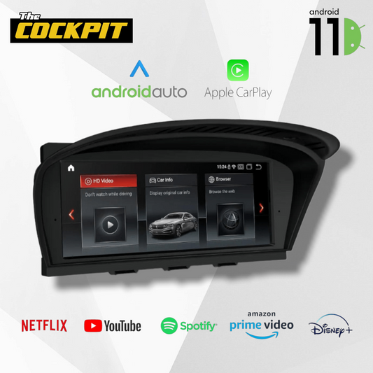 BMW 3 SERIES M3 E90 E91 E92 ANDROID 13 SCREEN UPGRADE (CCC/CIC)