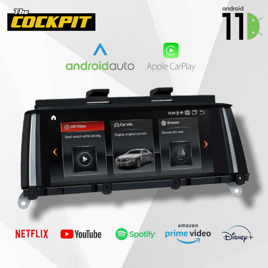 BMW 5 SERIES M5 F10 F11 ANDROID 13 SCREEN UPGRADE (CIC/NBT)