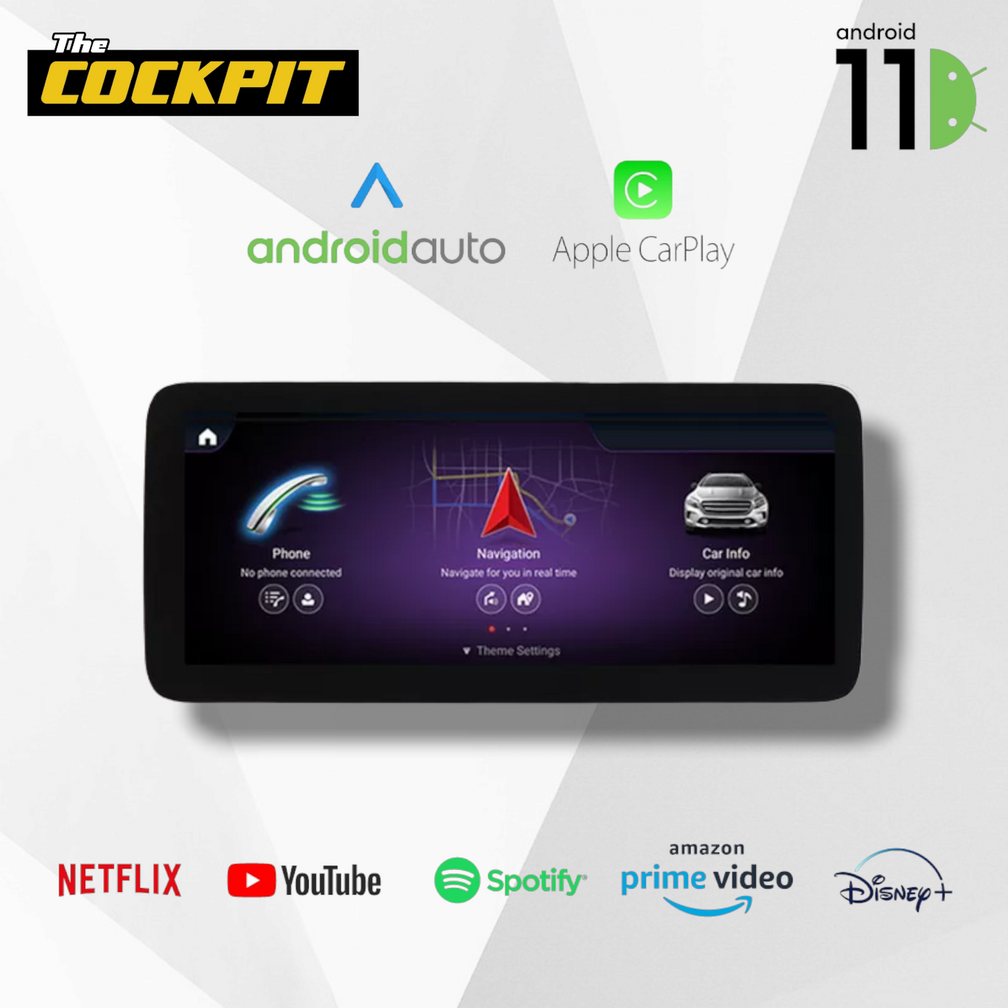 MERCEDES BENZ GLA X156 ANDROID 13 SCREEN UPGRADE (12.3 Inch)