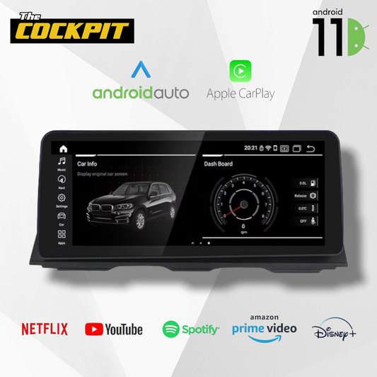 BMW 5 SERIES M5 F10 F11 ANDROID 13 SCREEN UPGRADE (CIC/NBT) 12.3 Inch