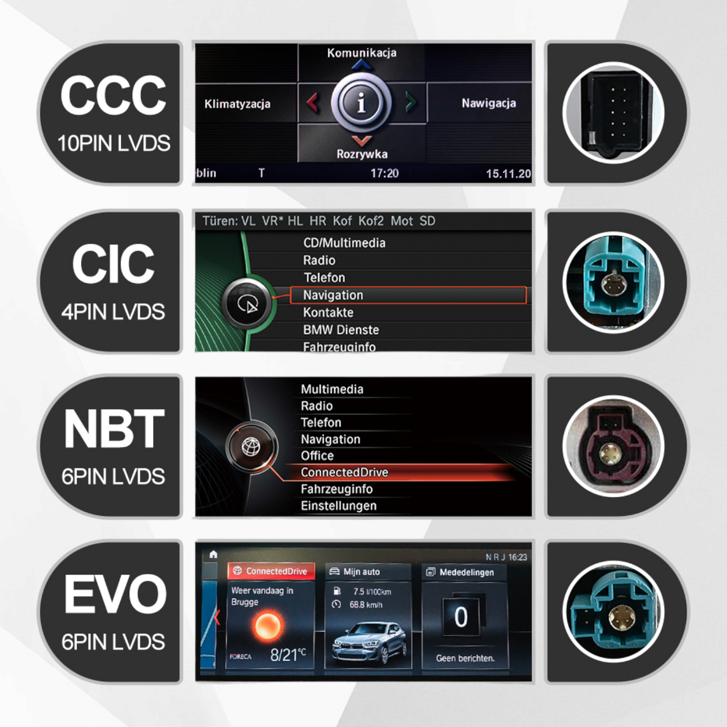 BMW 1 SERIES E81, E82, E87, E88 APPLE CARPLAY AND ANDROID AUTO IN NOTTINGHAM