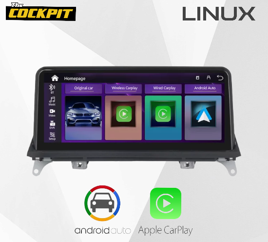 BMW X6 E71 APPLE CARPLAY SCREEN UPGRADE (CCC/CIC) 10 INCH