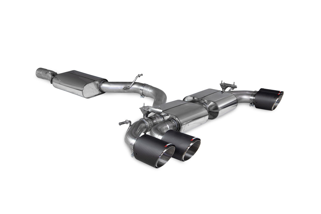 Scorpion Resonated cat/gpf back system & electronic valves - S3 8Y Sportback - 2020 - SAU093CF
