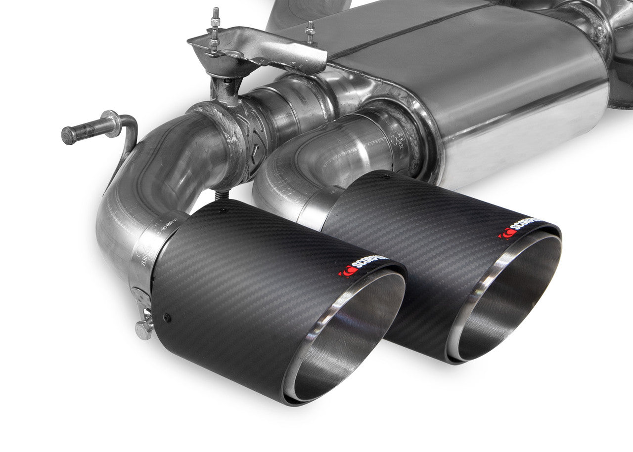Scorpion Resonated cat/gpf back system & electronic valves - S3 8Y Sportback - 2020 - SAU093CF