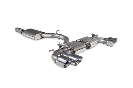 Scorpion Resonated cat/gpf back system & electronic valves - S3 8Y Sportback - 2020 - SAU093