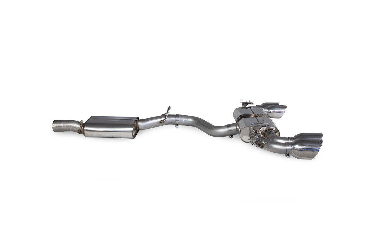 Scorpion Resonated cat/gpf back system & electronic valves - S3 8Y Sportback - 2020 - SAU093