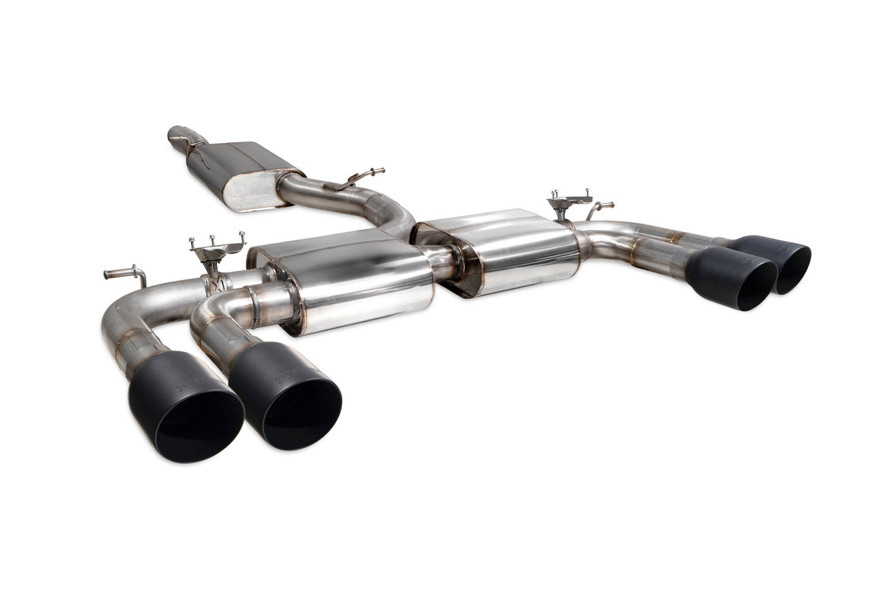 Scorpion Resonated cat/gpf-back system & electronic valves Valved S3 Saloon 8V 2013 - SAU096C