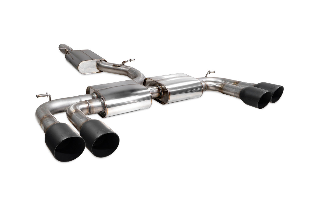 Scorpion Resonated cat/gpf-back system without valves Non-valved S3 Saloon 8V 2013 - SAU097C