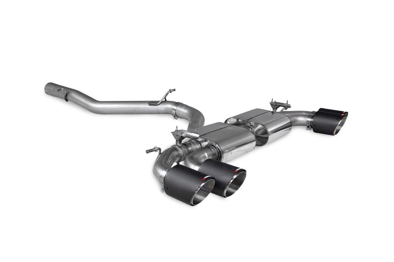 Scorpion Non-res cat/gpf back system & electronic valves - S3 8Y Sportback - 2020 - SAUS093CF