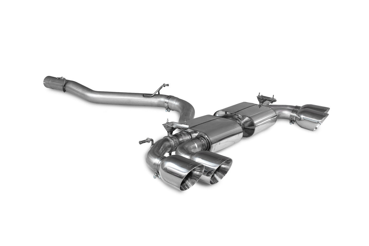 Scorpion Non-res cat/gpf back system & electronic valves - S3 8Y Sportback - 2020 - SAUS093