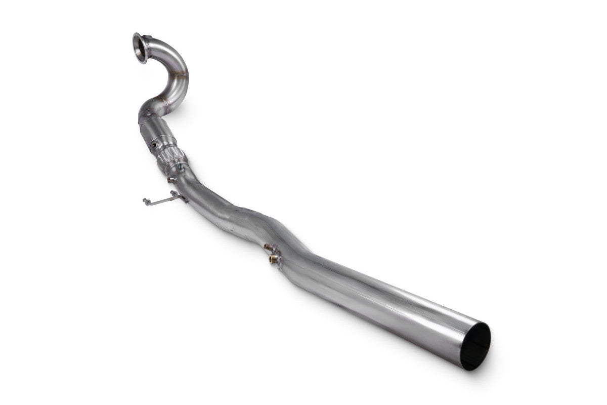 Scorpion Downpipe with high flow sports catalyst S3 8Y Sportback & Saloon 2020 - SAUX093