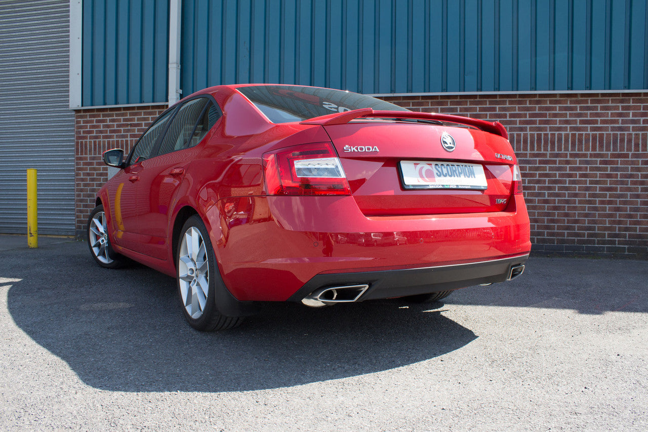 Scorpion Non-resonated cat-back system - Octavia vRS 2.0 TFSi - 2013 - 2018 - SSKS003