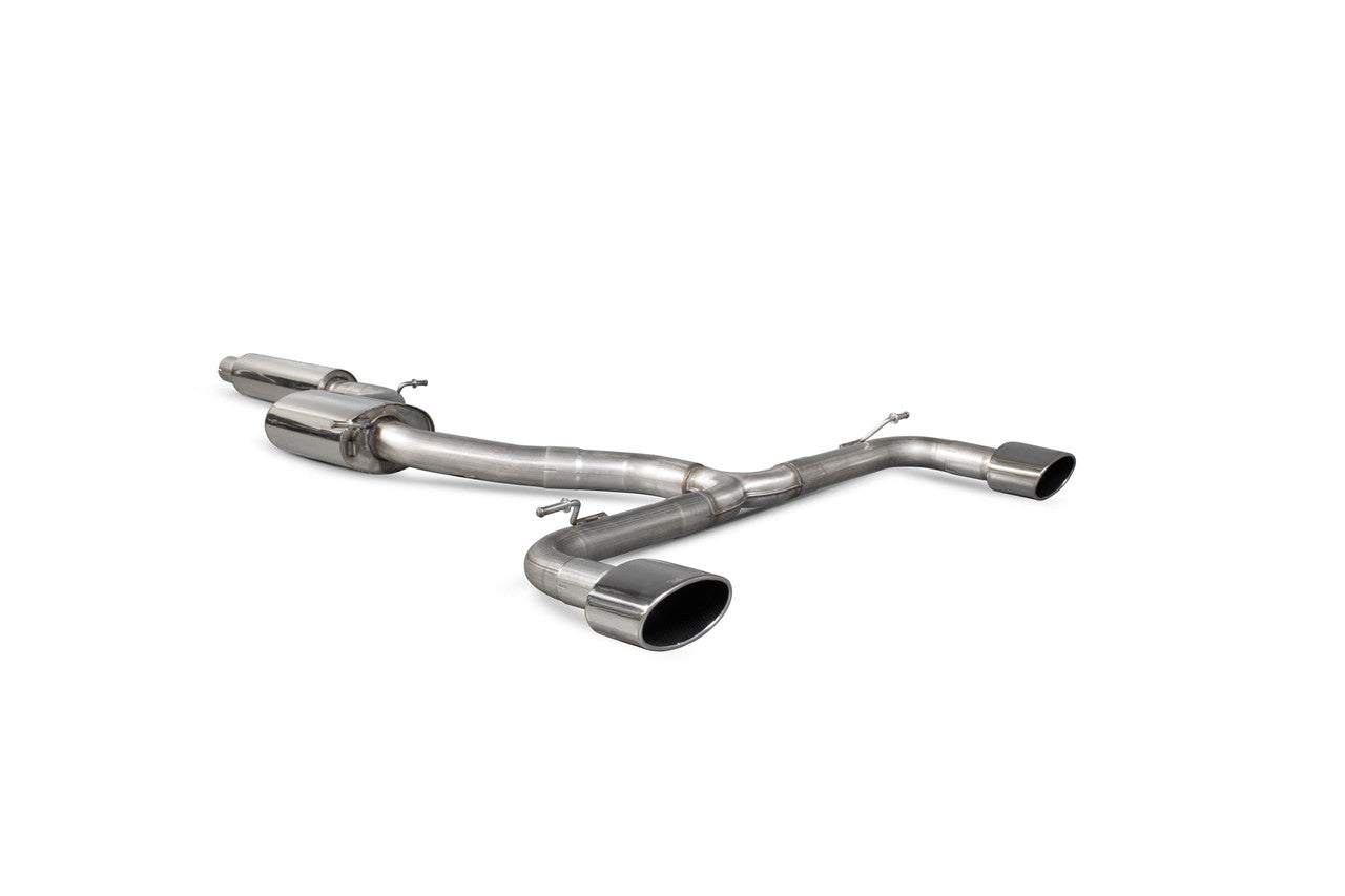 Scorpion Resonated cat/gpf-back system -  Leon Cupra 2.0 Tsi 280 / 290 / 300 GPF and Non GPF models - 2014 - SST011