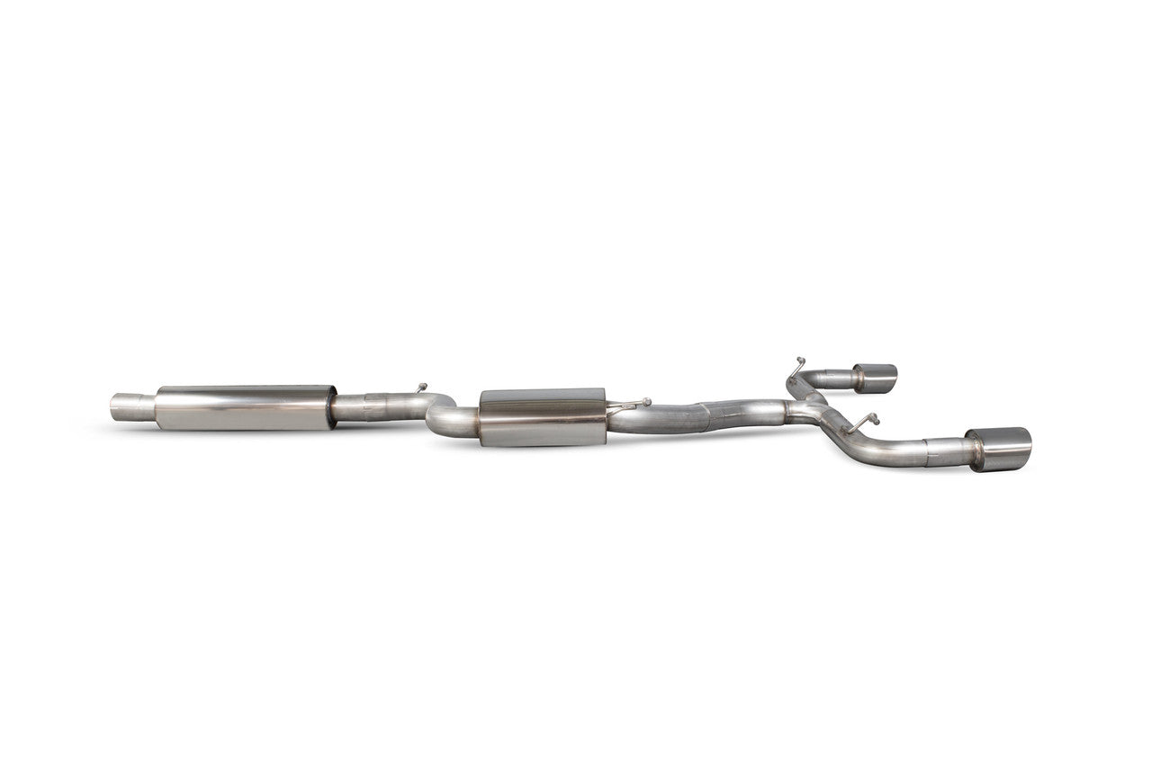 Scorpion Resonated cat/gpf-back system -  Leon Cupra 2.0 Tsi 280 / 290 / 300 GPF and Non GPF models - 2014 - SST011