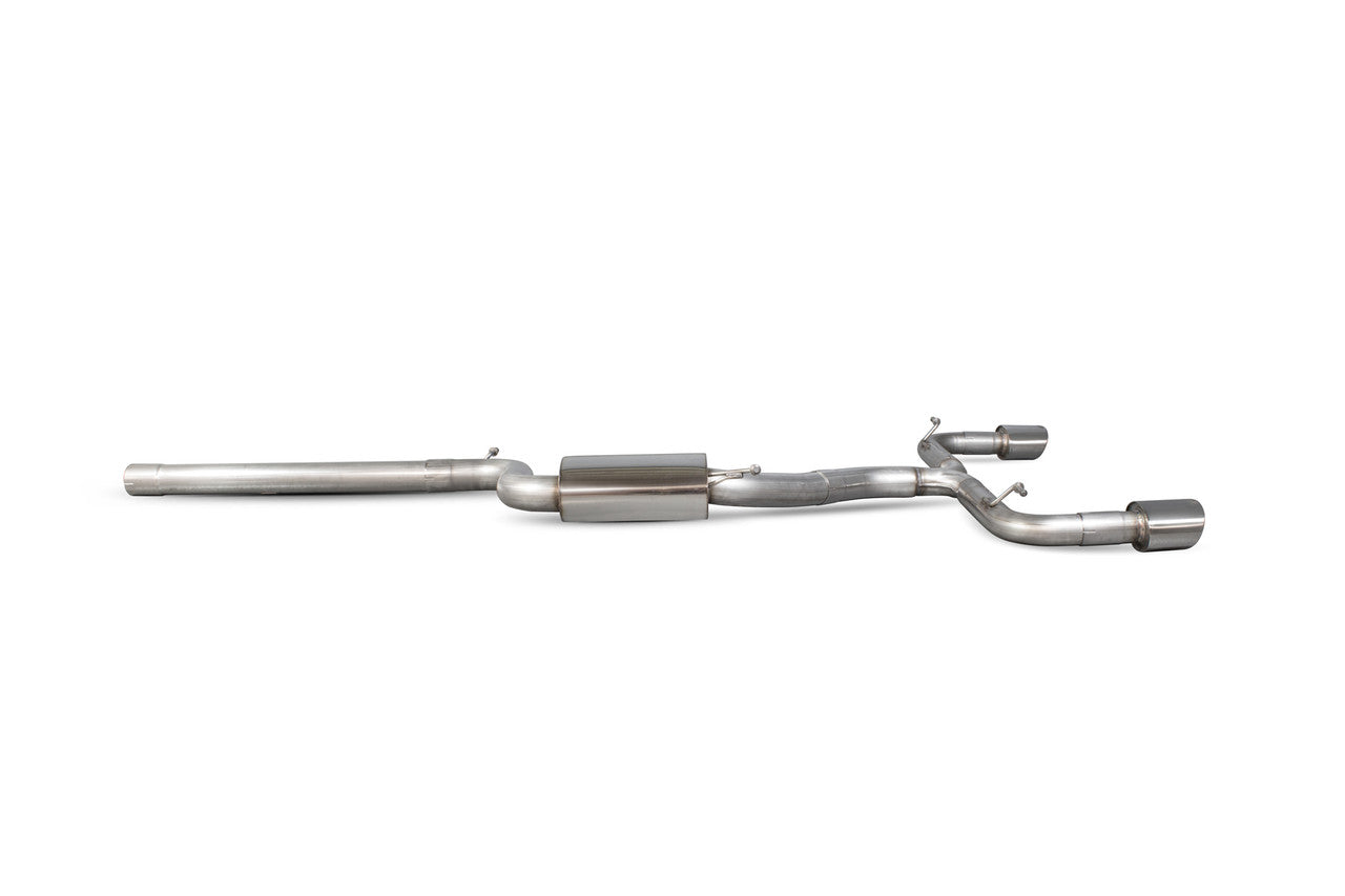 Scorpion Non-resonated cat/gpf-back system -  Leon Cupra 2.0 Tsi 280 / 290 / 300 GPF and Non GPF models - 2014 - SSTS011
