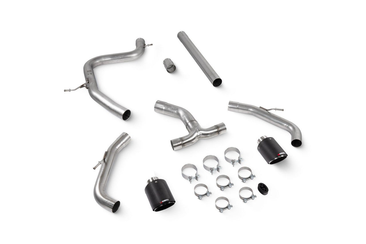Scorpion Predator Non-res GPF Back System Leon 2.0TSI 245 2021 - SSTS019CF