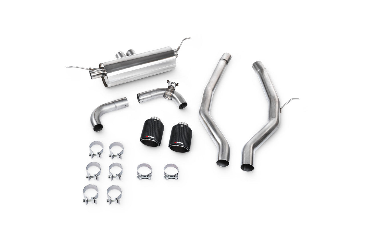 Scorpion Non Res GPF Back Valved Valved Supra A90 3.0T GPF Models Only 2019 - STYS011CF