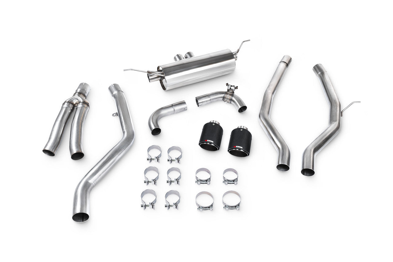 Scorpion Cat-back Carbon Ascari Valved Supra A90 - 3.0T Non-GPF (ROW) 2019 - STYS012CF