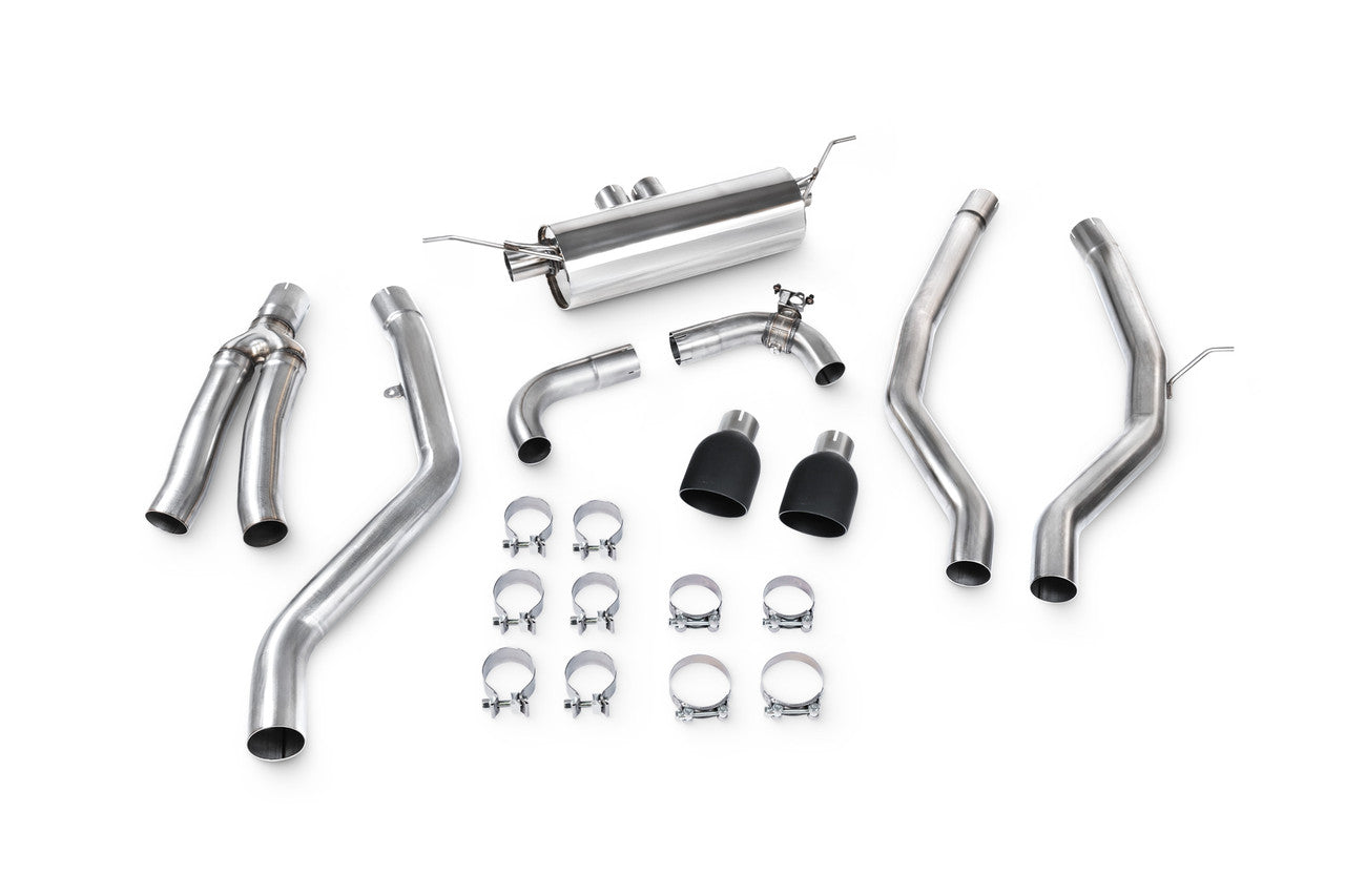 Scorpion Cat-back Black Ceramic Daytona Valved Supra A90 - 3.0T Non-GPF (ROW) 2019 - STYS012C