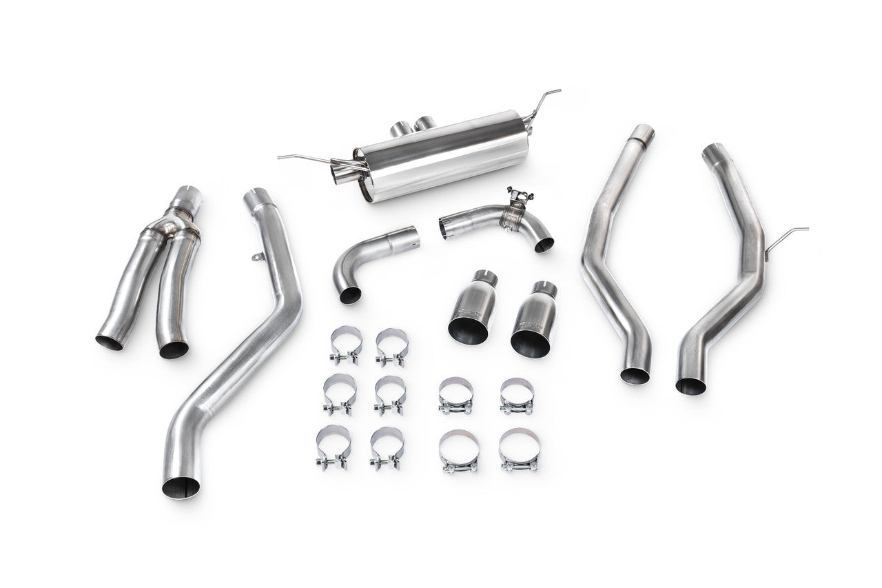 Scorpion Cat-back Polished STW Valved Supra A90 - 3.0T Non-GPF (ROW) 2019 - STYS012S