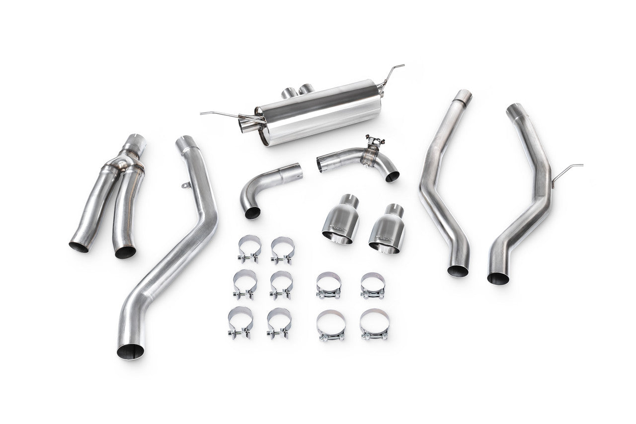 Scorpion Cat-back Polished Daytona Valved Supra A90 - 3.0T Non-GPF (ROW) 2019 - STYS012