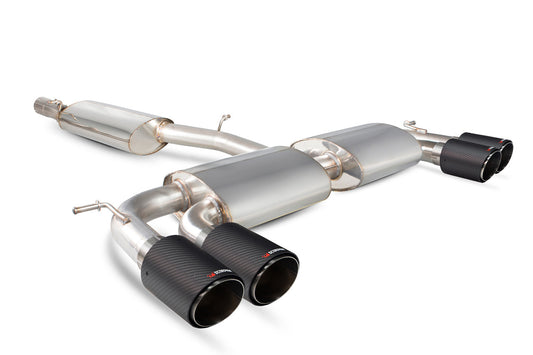 Scorpion Resonated cat-back system with no valves - Golf MK7 R - 2014 - SVW044CF