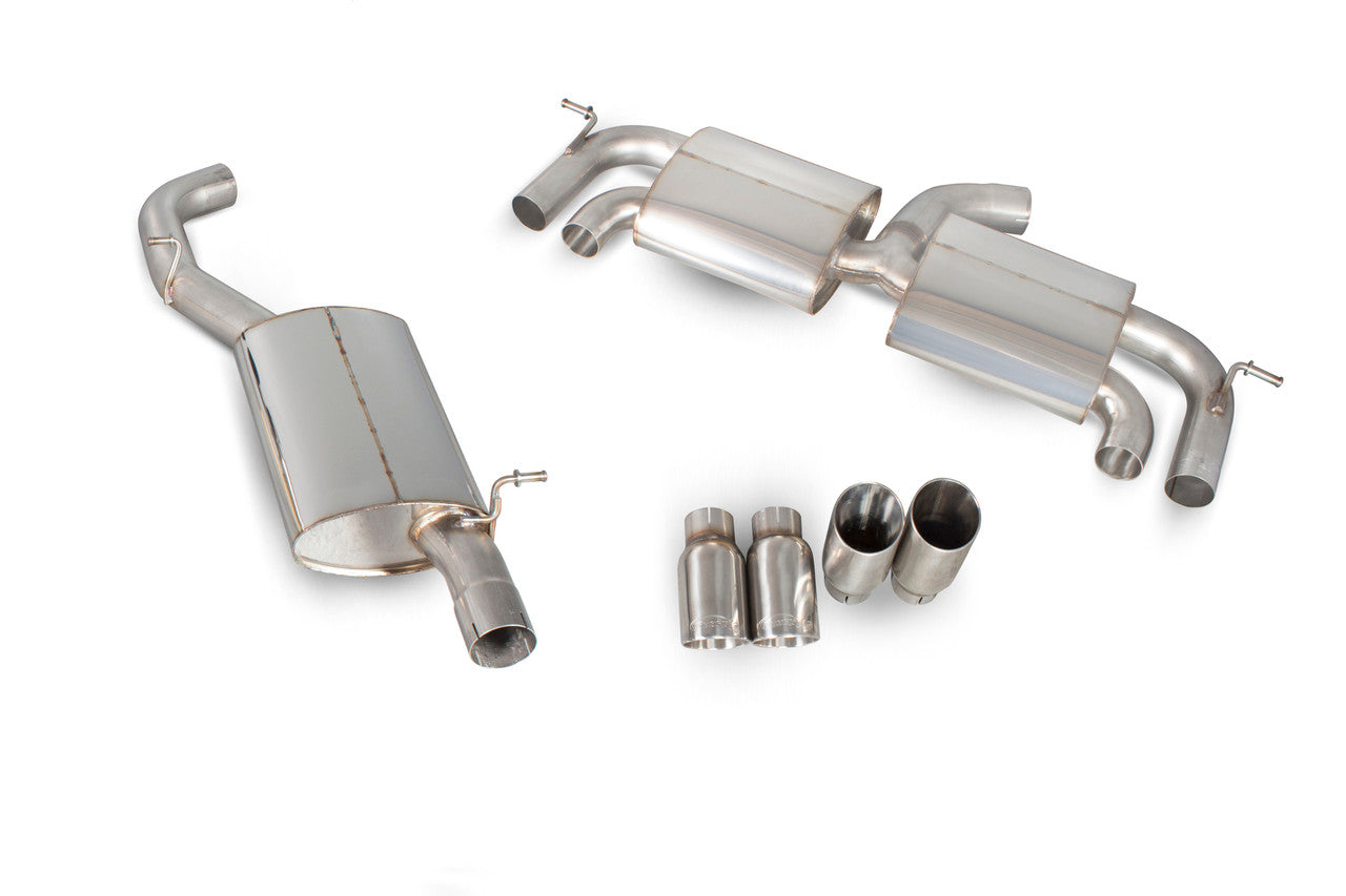 Scorpion Resonated cat-back system with no valves - Golf MK7 R  - 2014 - SVW044D