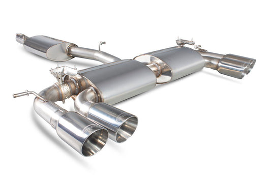 Scorpion Resonated cat-back system with electronic valves - Golf MK7 R  - 2014 - SVW046D