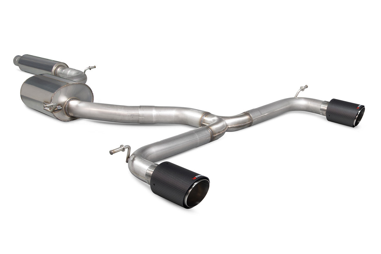 Scorpion Resonated GPF-back system - Golf Mk7.5 GTi GPF Model Inc TCR / Performance Pack - 2019 - 2020 - SVW060CF
