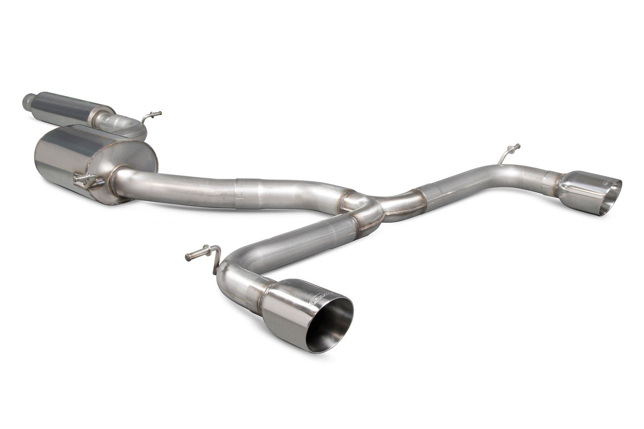 Scorpion Resonated GPF-back system - Golf Mk7.5 GTi GPF Model Inc TCR / Performance Pack - 2019 - 2020 - SVW060