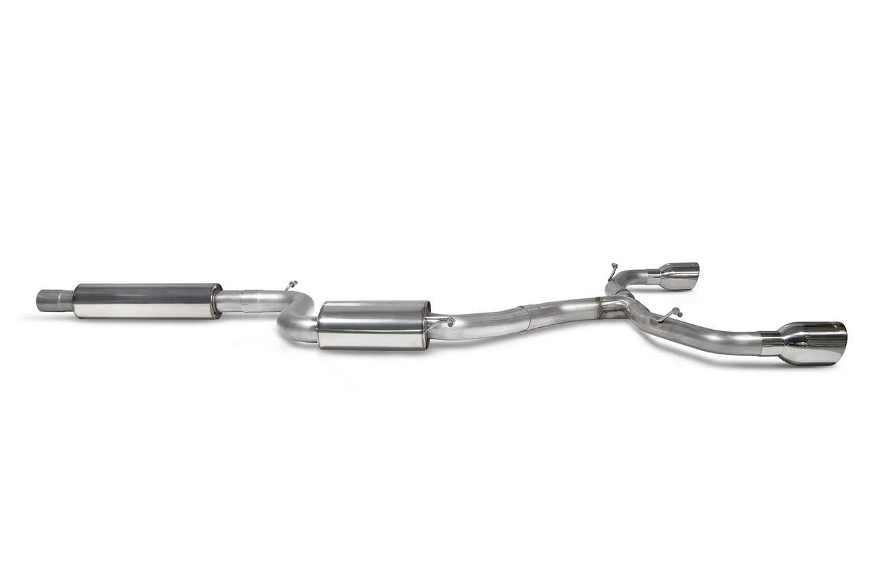 Scorpion Resonated GPF-back system - Golf GTI MK8 - 2020 - 2021 - SVW064